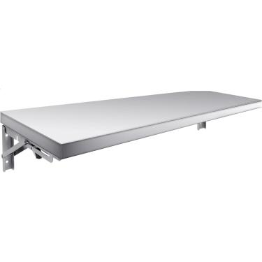 Imagem de Prateleira De Parede Dobrável De Aço Inoxidável De 80x25cm, Prateleira Montada Na Parede Prateleiras De Cozinha Comercial Food Truck Restaurante, Despensa Lavanderia Mesa Dobrá, 001, 40x35cm