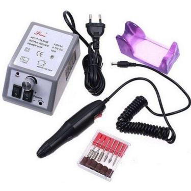 Imagem de Lixa Unha Eletrica Profissional Motor Manicure Pedicure 220V