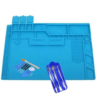 Imagem de Kit Manutenção Tapete Silicone Antiestática 48x32cm +3 espátulas