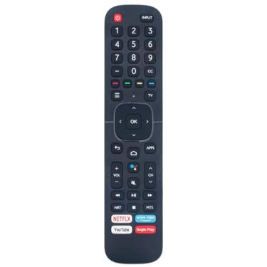 Imagem de Controle remoto de substituição de voz ERF2K60H compatível com Smart TV Hisense 4K 75H78G 85H78G 50H78G 55H78G 70H78G 55Q9G 65Q9G 43H5510G 40H5500F 58H78G 65H78G 75H66G 570G, 8 5H6570G 75H6510G