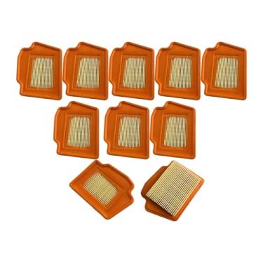 Imagem de KiBcsLic Filtro de ar para cortador de grama Sturdy Home Lightweight 4148 141 0300 Conjunto de filtro de ar para roçadeira FS490 FS460