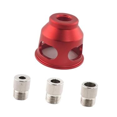 Imagem de IEUDNS Conjunto de gabarito de cavilha autocentrante vertical de 6/8/10 mm, ferramenta de posicionamento e localização, ferramenta de perfuração e gabarito, Vermelho