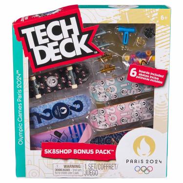 Imagem de Kit 3 Skate De Dedo Coleção Temática Paris 2024 - Tech Deck