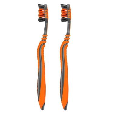 Imagem de Escova Dental Colgate Zig Zag Carvão Embalagem 2 Unidades