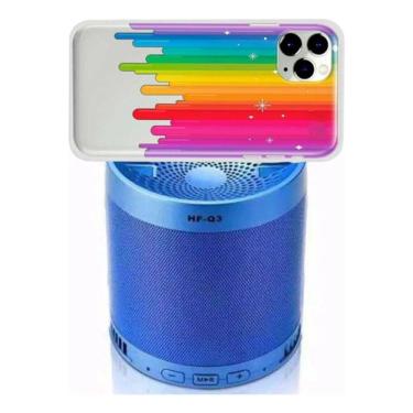 Imagem de Caixa De Som Bluetooth Portátil C/ Suporte Para Celular