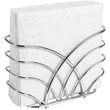 Imagem de Porta-guardanapos LEVIMETREE Silver em Aço Inoxidável para Mesa
