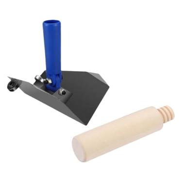 Imagem de IEUDNS Desempenadeira de Canto Interno, Reboco, Alvenaria, Acabamento, Ferramentas, Faca de Canto