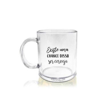Imagem de Kit 4 Canecas Acrílico Cerveja Krystalon