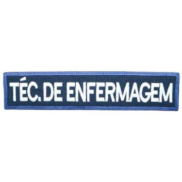 Imagem de Biriba Tarjeta Técnico de Enfermagem Samu 192 - DEMORGAN, Marinho