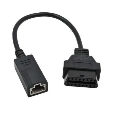 Imagem de Honda 3 Pinos Macho Para 16 Pinos Fêmea Cabo Adaptador De Scanner Obd2