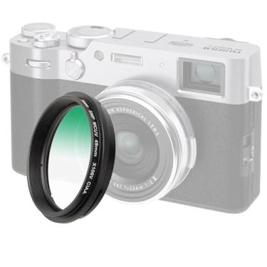Imagem de Kase Filtro De Lente Com Proteção Uv Mcuv Para Câmeras Fujifilm Série X100 (X100, X100S, X100F, X100T, X100V, X100Vi) - Moldura Preta, Vidro Óptico Hd Multirrevestido, Acessórios Compactos