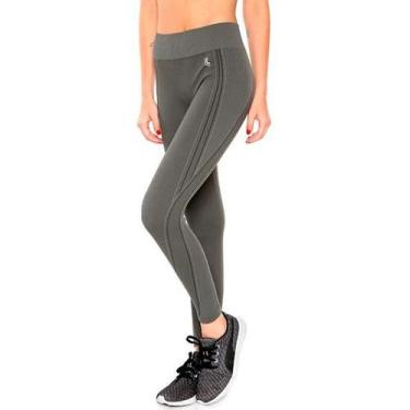 Imagem de Calça Legging Feminina Sem Costura Lupo Max - Lupo Sport, Cinza, Grand