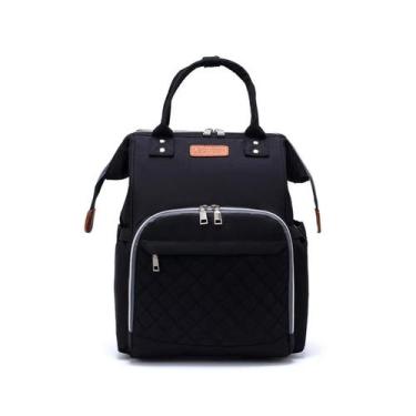 Imagem de Mochila de fraldas Seben Kids impermeável com bolso de segurança - Lig