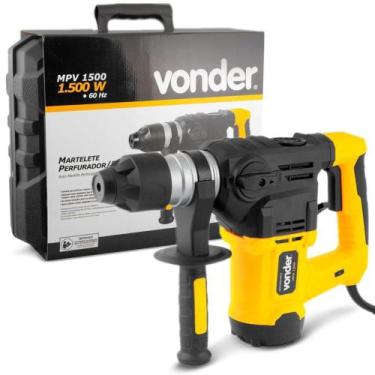 Imagem de Martelete SDS Plus Perfurador Rompedor Vonder MPV1500 1500W 127V Com M
