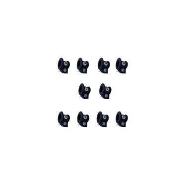 Imagem de 10 Presilha Injetada 25mm Barra Pump Academia Musculacao Trava Pesos Bloqueador JFIT