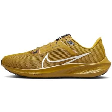 Imagem de Nike Pegasus 40 Tênis de corrida masculino (DV3853-700, bronzine/preto/oliva aura/vidro marinho), Bronzine/preto/oliva aura/vidro marinho, 39