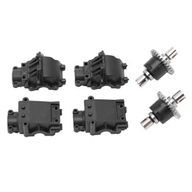 Imagem de Domary Kit de Engrenagem Diferencial da Caixa de Engrenagens RC, Alta Resistência, Operação Suave, Transmissão de Energia Eficiente, para WL 1/14 144001, 144010 CARRO REMOTO CONTROLE