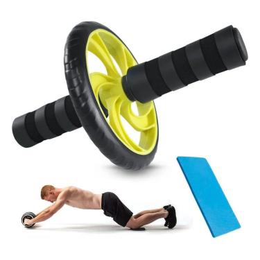 Imagem de 10X Rolinho Abdominal Aparelho Lombar Treino Academia Exerc