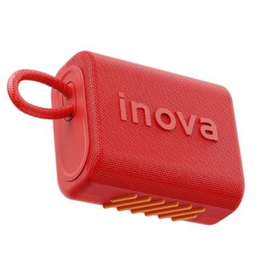 Imagem de Caixa de Som, inava, Go- 5, Caixa de Som Portáteis Bluetooth,Terceira geração, 15h de reprodução, À Prova D'água IP67, TWS/USB/TF(Vermelho)