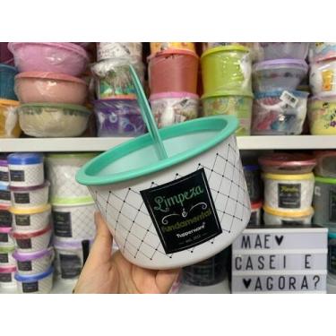 Imagem de Tupper Clean Bistrô - Acessório Verde e Estampado - Tupperware