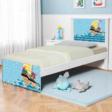 Imagem de Cama Juvenil Zap Ursinho Pirata Com Colchão