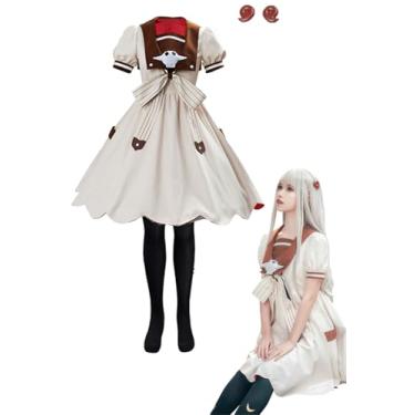 Imagem de Gosbeliy Womens Nene Yashiro Cosplay Costume Toilet Bound Hanako kun Yashiro Dress with Accessories (Medium)