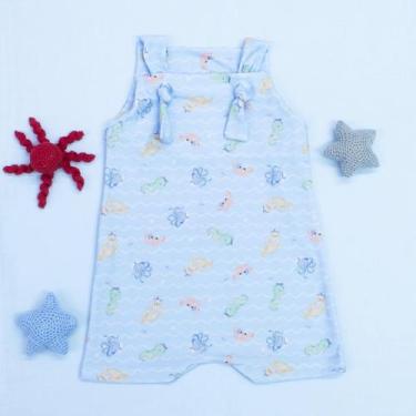 Imagem de Jardineira em Cotton Fresco e Macio com Alças Ajustáveis Perfeita para