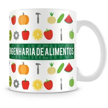 Imagem de Caneca Personalizada Profissão Engenharia de Alimentos - Porcelana Bri