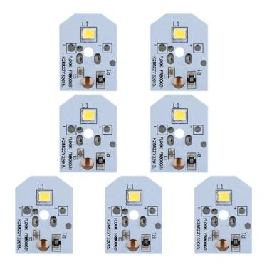 Imagem de 7 em Uma WR55X11132 WR55X25754 Luzes LED para Geladeira GE, Nova Luz LED de Geladeira Atualizada Substituição de WR55X30602 WR55X26486 PS4704284 3033142 EAP12172918 e Mais