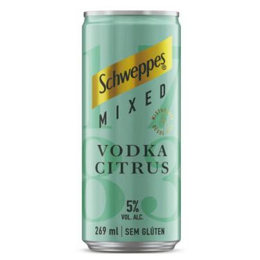 Imagem de SCHWEPPES MIXED VODKA CITRUS LATA 269ML