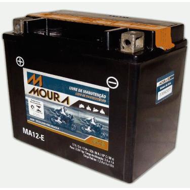 Imagem de Bateria Moura Moto 12Ah MA12E Selada BMW Honda Kawasaki Burgman Triump