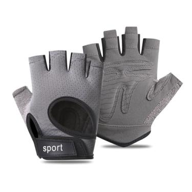 Imagem de Luvas de treino respiráveis, luvas de levantamento de peso para academia, ciclismo, exercícios, fitness e treinamento, com excelente aderência e almofadas