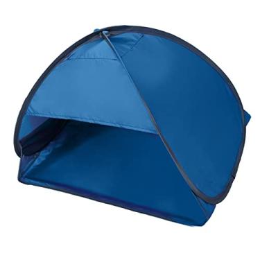 Imagem de Phefop Barraca de Praia Portátil Up Shade, Mini Abrigo Solar Pop-up, à Prova de e Guarda-sol para Atividades de Acampamento e Praia (Tamanho G 0,25kg 80x50x55cm)