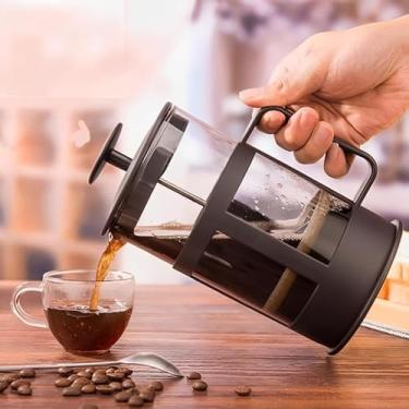 Imagem de Cafeteira Prensa Francesa 750ml – Filtro Inox, Vidro Borossilicato, Design Moderno e Elegante, Prepara Café, Chá e Infusões com Sabor Intenso
