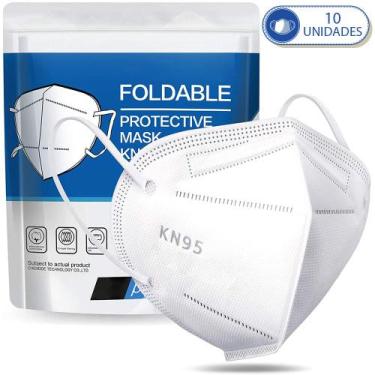 Imagem de Máscara Hospitalar Kn95 N95 Ffp2 10 Unid - Wwdoll
