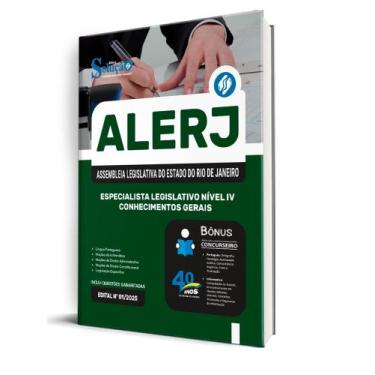 Imagem de Combo ALERJ - Especialista Legislativo Nível IV - Conhecimentos Gerais