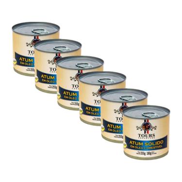 Imagem de Kit 6X: Atum Sólido em Óleo Tours 255g