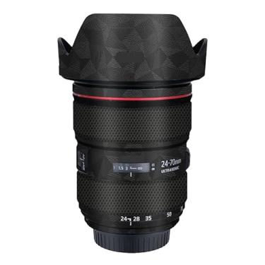 Imagem de EF 24-70 2.8L II Adesivo de lente de câmera antirriscos para Canon EF 24-70 mm F2.8 L II Capa protetora de revestimento (Triângulo Preto)