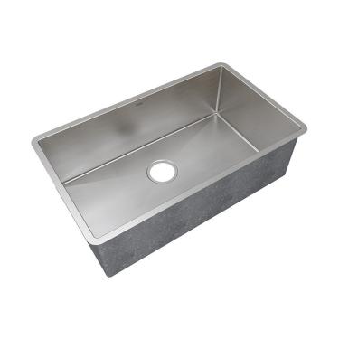 Imagem de Cuba Mekal Linha Retta Lr-70 70x40 Aço Escovado