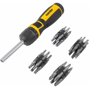 Imagem de Jogo Bits-ponteiras 49 Peças Encaixe Sextavado 1-4'' Vonder