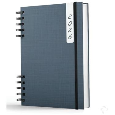 Imagem de NISTI PRINT Agenda Diária - Capa Dura - Negocios - A5 - Azul - 2024