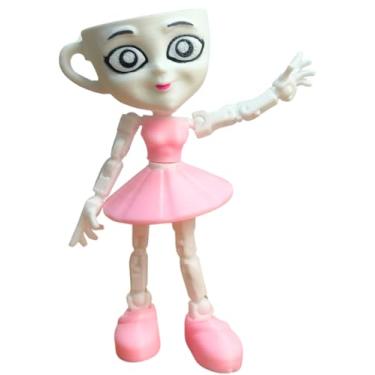 Imagem de PYBHMYTR Tralalero Tralala Decoration, Meme Shark Figurines, Creative 3D Italian Brainrot Shark in Sneakers, Collectible Figurine Gifts for Fans (Pink)