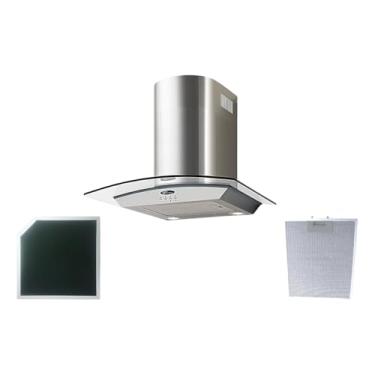 Imagem de Kit Filtro Coifa Fischer Talent 60cm 1 Alumínio + 1 Carvão