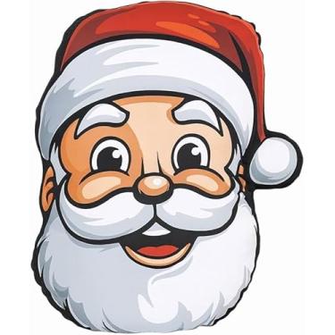 Imagem de Almofadas Decorativas de Natal Almofadas Natalinas Para Sala Sofá (Almofada Papai Noel)