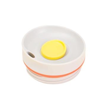 Imagem de Tampa de copo de substituição compatível com Owala SmoothSip 340 g 590 ml copo de café isolado de aço inoxidável, tampa superior à prova de vazamento adequada para Owala Caneca de viagem de 590 ml