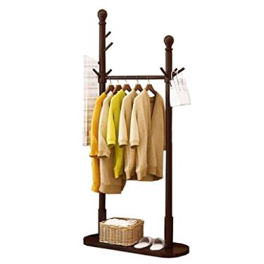 Imagem de CZCZC Rack de armazenamento doméstico multifuncional nórdico criativo para sala de estar e quarto cabideiro de piso