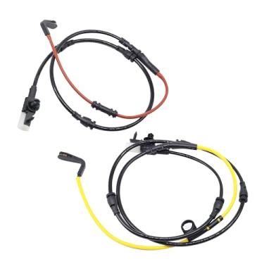 Imagem de HiSport Sensores de desgaste da pastilha de freio a disco dianteiro e traseiro LR045959 + LR033295 Compatível com Land Rover Range Rover, Range Rover Sport, 2014 2015 2016, V6 3.0L