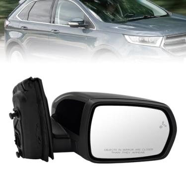 Imagem de Espelho compatível com Ford Edge 2015-2018 RH Power Heated Paintable with Signal Lamp Memory Sport Utility, 4Cyl 6Cyl, 2.0L 2.7L 3.5L Número de peça FT4Z17682EB