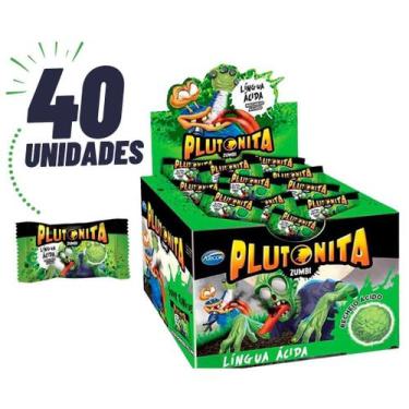Imagem de Chiclete Plutonita Lingua Ácida Display C/40 Unid - Arcor