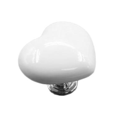 Imagem de Botão de vaso sanitário em forma de coração, simples amor em forma de coração colorido auxílio de botão de tanque de vaso sanitário, acessório portátil, alça de pressão de vaso sanitário, alça em